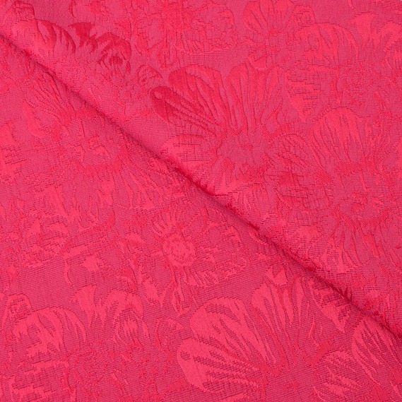 Костюмная жаккард Лирика 1 фуксія, фото 1