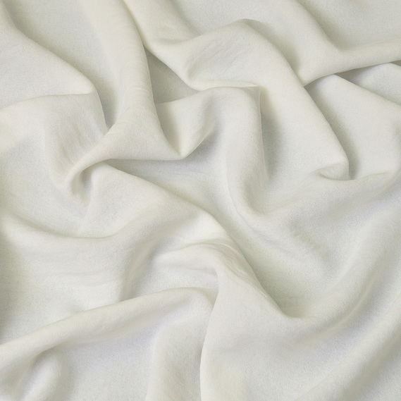 Плательная креп Мадагаскар біла, фото 1