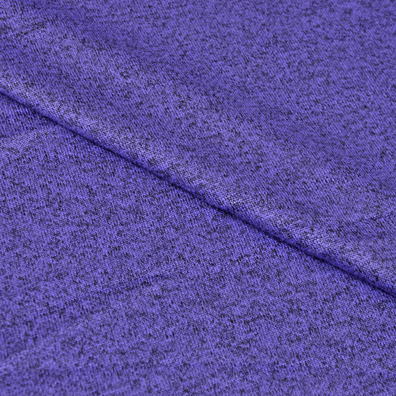 Трикотаж віскоза Меланж  т/бузок, фото 1