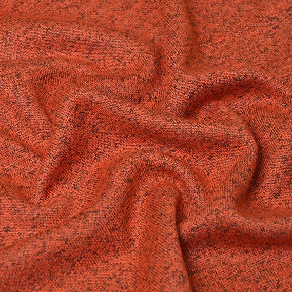 Трикотаж віскоза Меланж  теракот, фото 2 Трикотаж віскоза Меланж  теракот, фото 2