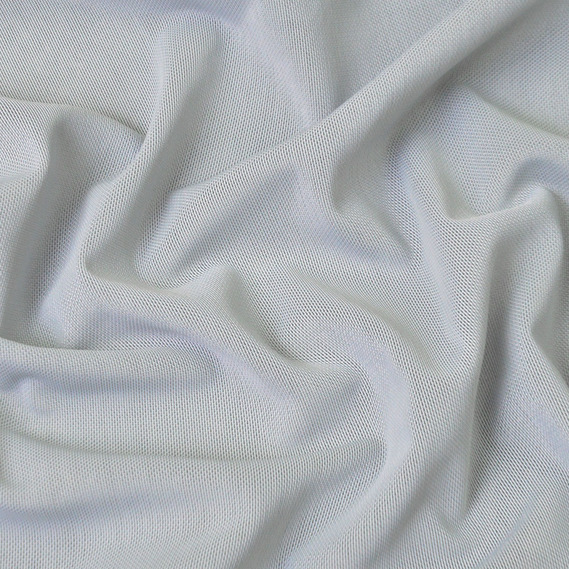 Тканина сітка стрейч щільна сіра, фото 1