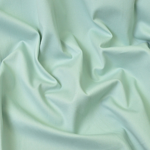 Ткань коттон-сатин  м`ята , фото 1