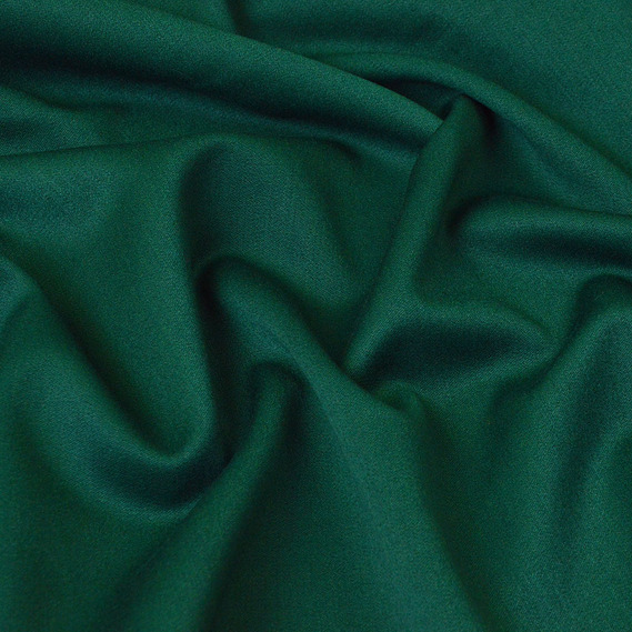Miranda suit fabric, 150 cm wide, 322 g/m², suitable for clothing, dresses, suits, and skirts смарагд, фото 1