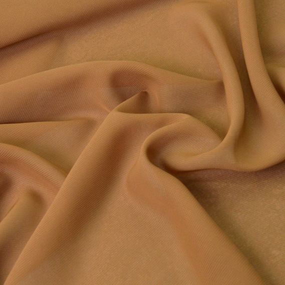 The fabric is chiffon with a multi-pattern design св/коричневий, фото 1