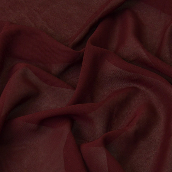 Тканина шифон Мульті 70 гр/м2 150 см напівпрозора, легка, повітряна для суконь, блузок та аксесуарів божолє, фото 1