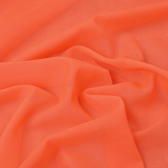 The fabric is chiffon with a multi-pattern design неон св/корал, фото 1 The fabric is chiffon with a multi-pattern design неон св/корал, фото 1