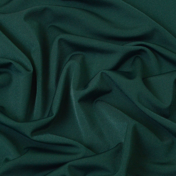Тканина трикотаж масло Саманта 185 гр/м2 150 см легка еластична стрейчева смарагд, фото 1