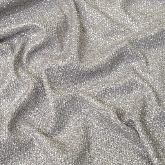 Трикотаж блиск сітка срібло , фото 2 Трикотаж блиск сітка срібло , фото 2