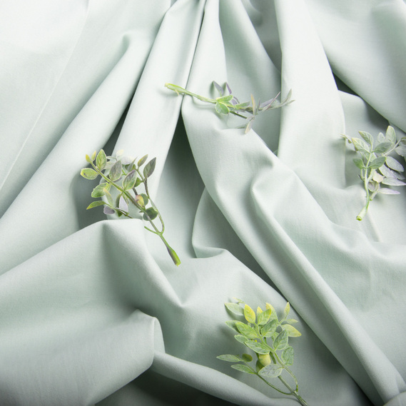 Тканина котон Вояж V-19 ніжний ментол, фото 3