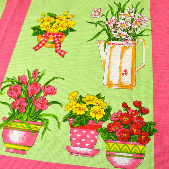 Полотенечная вафельная Весна, фото 2 Полотенечная вафельная Весна, фото 2