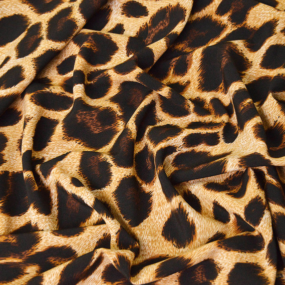 Плательна супер софт  Ірбіс беж, Анімалістичний, фото 1