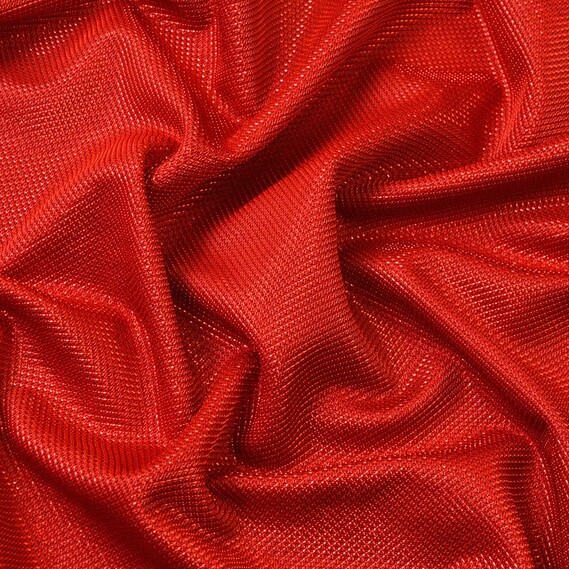 Трикотаж блеск Сенсация червоний , фото 1