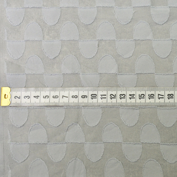 Шифон-жаккард сірий, фото 2