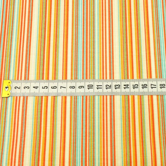 Decorative fabric with water-repellent impregnation V-72 помаранч, Смуга, фото 2