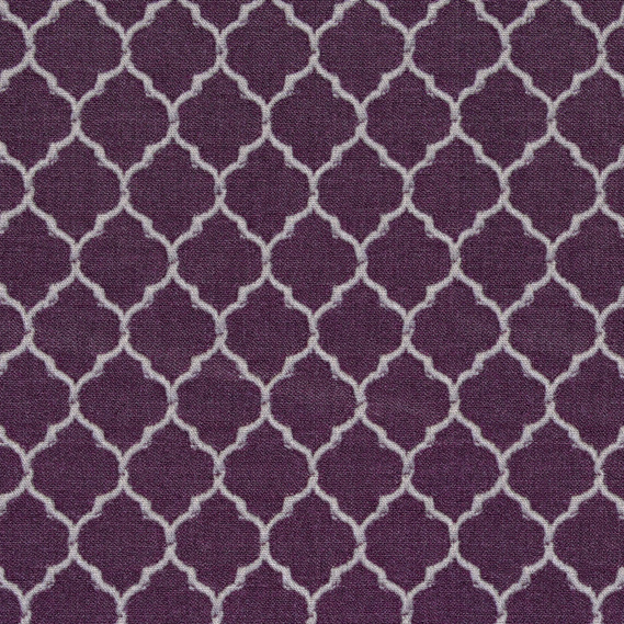 Тканина портьєрна жакардова Марракеш V-2201 баклажан, фото 4 Тканина портьєрна жакардова Марракеш V-2201 баклажан, фото 4