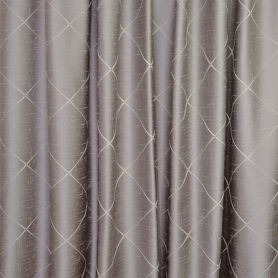 Тканина портьєрна жакардова Нео V-1401 сіра, фото 1 Тканина портьєрна жакардова Нео V-1401 сіра, фото 1
