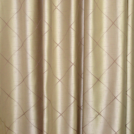 Тканина портьєрна жакардова Нео V-109 візон, фото 1