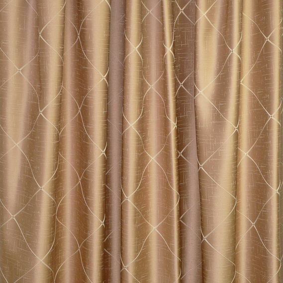 Ткань портьерная жаккардовая Нео V-401 золото, фото 1
