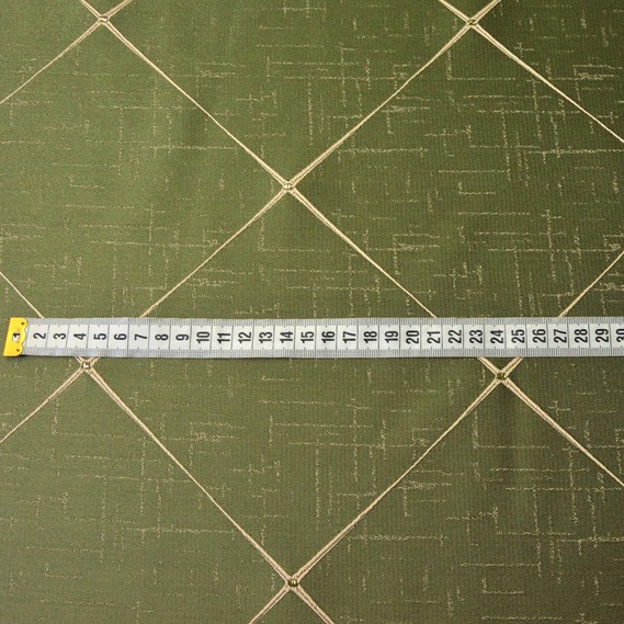 Ткань портьерная жаккардовая Нео V-701 зелена, фото 2 Ткань портьерная жаккардовая Нео V-701 зелена, фото 2