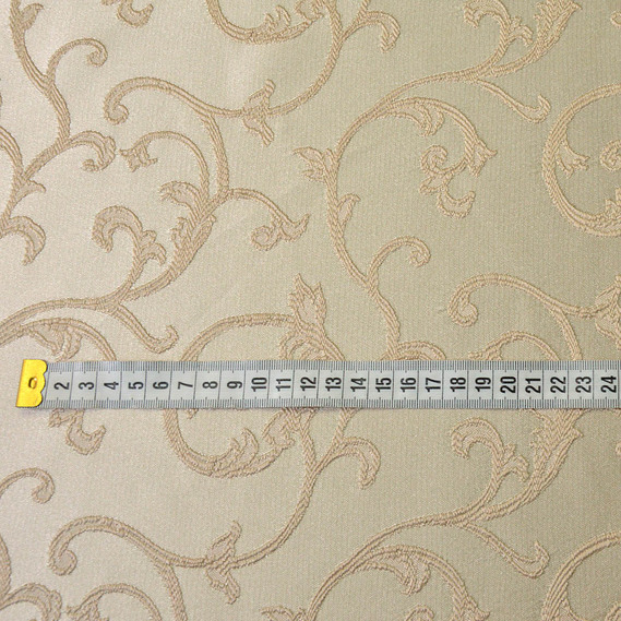 Тканина портьєрна жакардова Есміральда V-110 шампань, фото 2