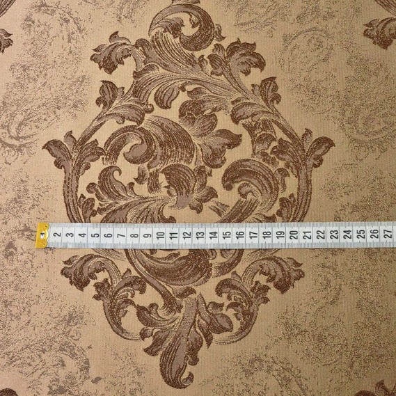 Тканина портьєрна жакардова Дінара V-402 бронза, фото 2