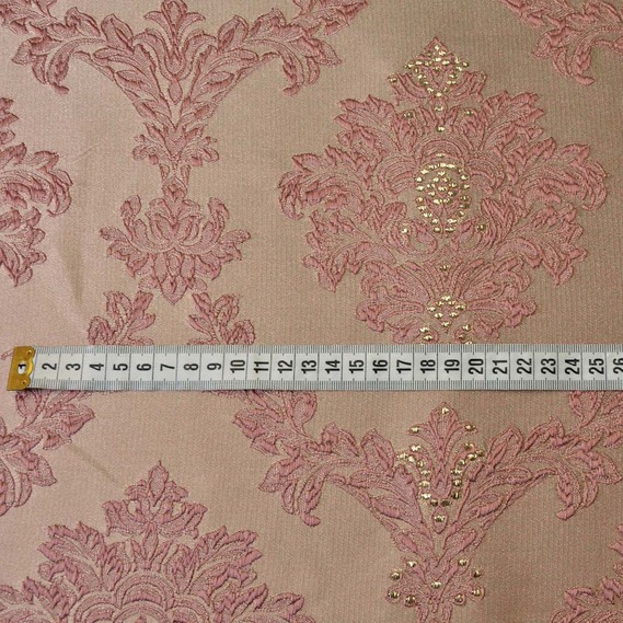 Тканина портьєрна жакардова Фіона V-1301 беж фрез, фото 2