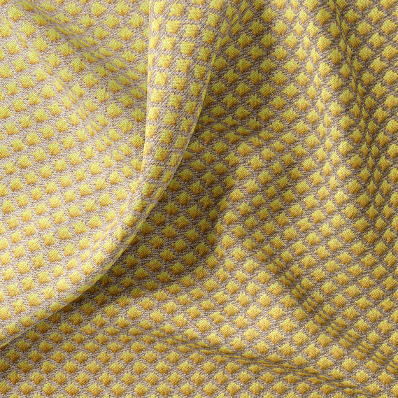 Тканина портьєрна однотонна Vlas V-1405 гірчиця, фото 1