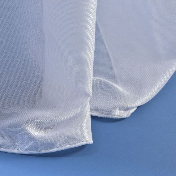 Тюль набивной мешковина Вария V-07 біла, фото 1 Тюль набивной мешковина Вария V-07 біла, фото 1