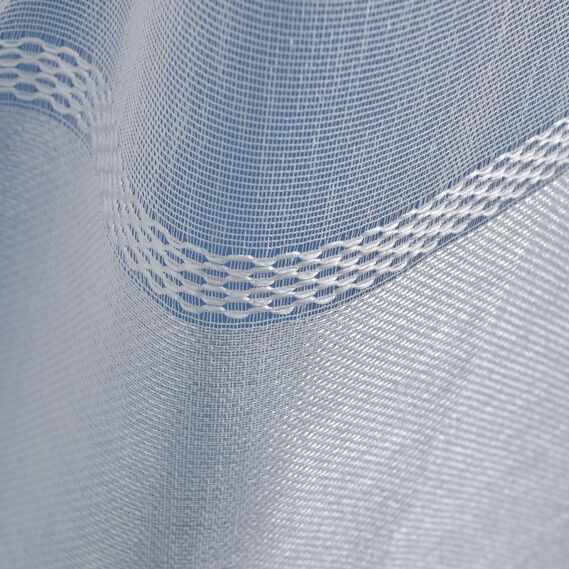 Тюль набивной мешковина Вария V-08 молоко, фото 3 Тюль набивной мешковина Вария V-08 молоко, фото 3
