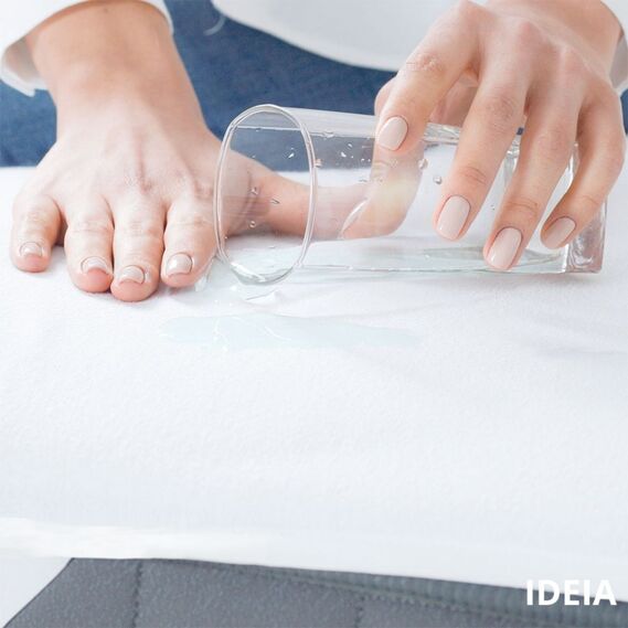 Наматрацник готельний Аква Стоп 140х200 см IDEIA з еластичними стрічками по кутах, захисний непромокальний, водонепроникний, фото 3 Наматрацник готельний Аква Стоп 140х200 см IDEIA з еластичними стрічками по кутах, захисний непромокальний, водонепроникний, фото 3