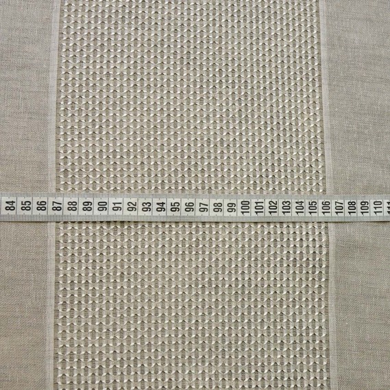 Тюль рогожка однотонный Марием V-14 натурал, фото 3 Тюль рогожка однотонный Марием V-14 натурал, фото 3