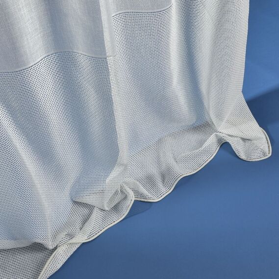 Тюль рогожка однотонный Марием V-303 крем, фото 3 Тюль рогожка однотонный Марием V-303 крем, фото 3