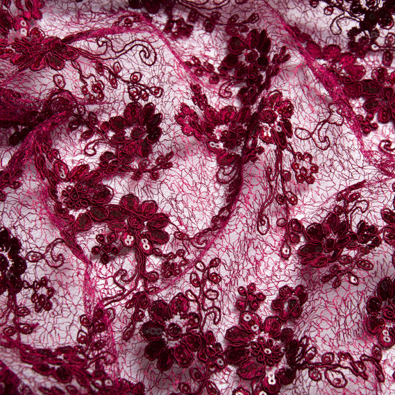 Galatian Guipure бургунд, фото 1