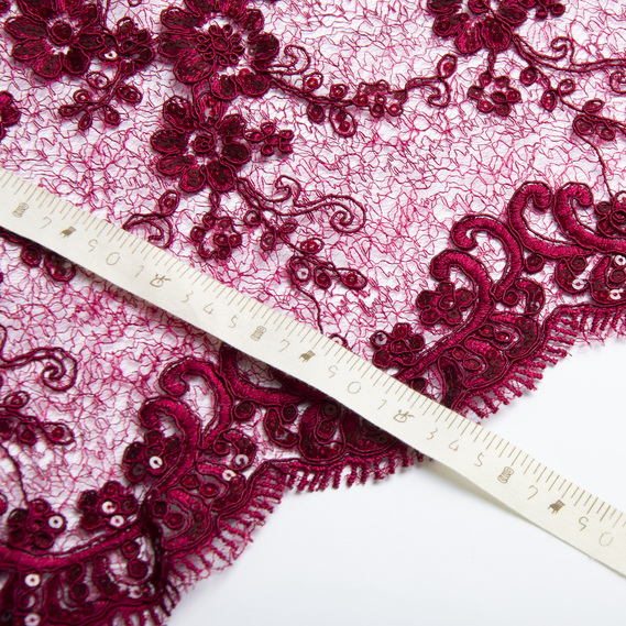 Galatian Guipure бургунд, фото 3