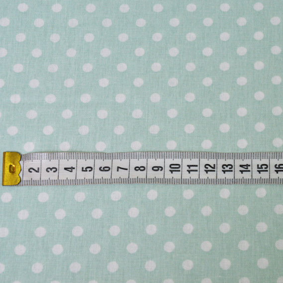 Тканина бязь ранфорс для постільної білизни 2,4 м V-G1590/3 горох м`ята, фото 3 Тканина бязь ранфорс для постільної білизни 2,4 м V-G1590/3 горох м`ята, фото 3
