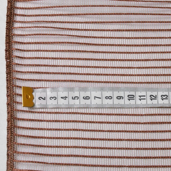 Тюль сітка однотонний OCEAN V-104 мол шоколад, фото 3 Тюль сітка однотонний OCEAN V-104 мол шоколад, фото 3