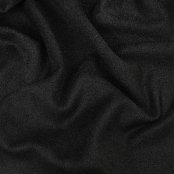 Трикотаж-Замша чорний, фото 2
