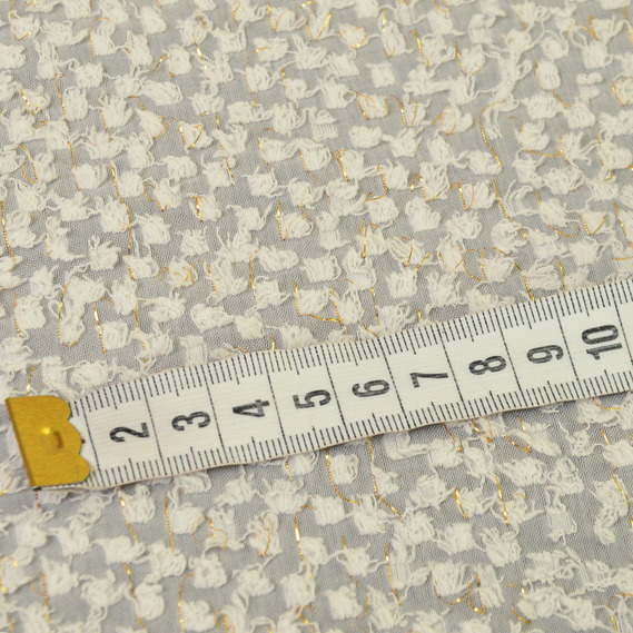 Шифон с бахромой ваніль , фото 2 Шифон с бахромой ваніль , фото 2