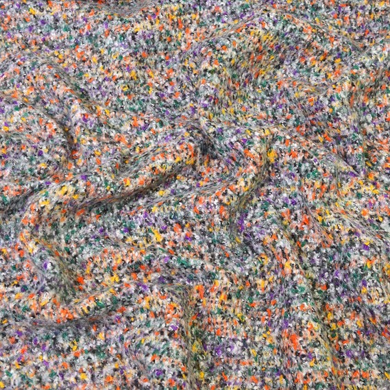 Костюмная Букле Фелисити оранж/жовта/фіолет, фото 2