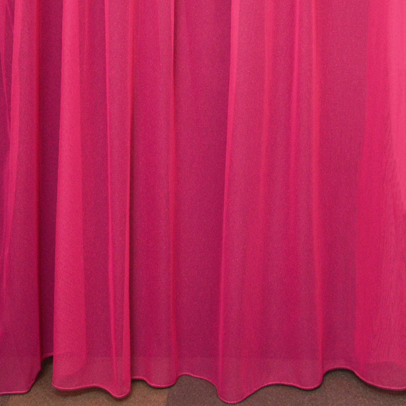 Тюль однотонний Kraft V-L50262 малина, фото 1