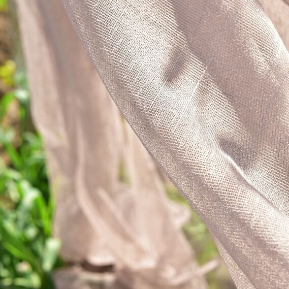 Тюль сетка однотонный Santuk V-106 капучино, фото 2