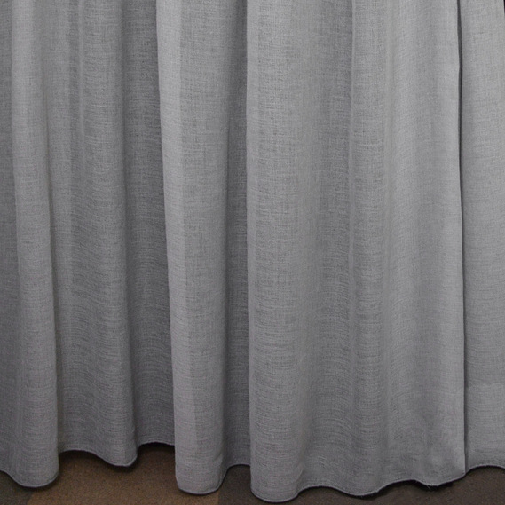 Тюль рогожка однотонный Арлет V-13413 сіра, фото 1