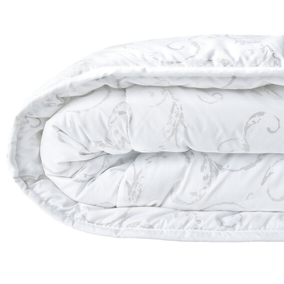 Одеяло 4 Сезона зима - лето IDEIA полуторное 155х210 см два одеяла в наборе, антиаллергенное, супер теплое, всесезонное и летнее, 3 в 1 біла, фото 8