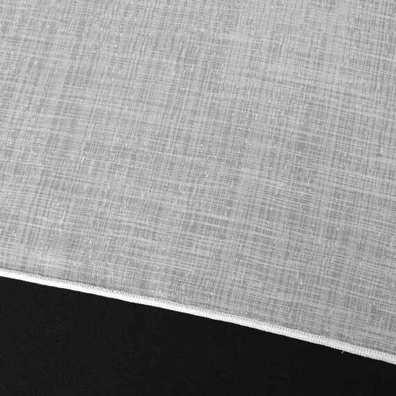 Тюль марлевка однотонний Quantum V-406 біла, фото 2