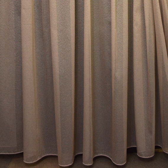 Тюль сітка однотонний Fantasy V-104 латте, фото 1