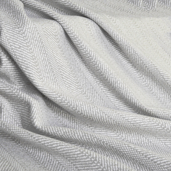 Тканина трикотаж Ялинка щіл 450 гр/м2 V-1/2 св/сірий, фото 1