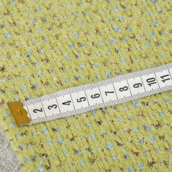 Knitted rabbit with metallic V-3 олива, фото 3