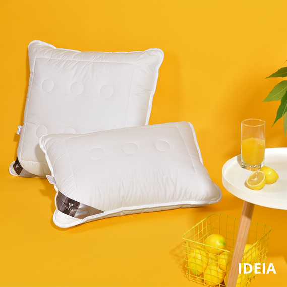 Подушка Air Dream Exclusive 50х70 см IDEIA два чохли з блискавкою, антиалергійна біла, фото 12 Подушка Air Dream Exclusive 50х70 см IDEIA два чохли з блискавкою, антиалергійна біла, фото 12