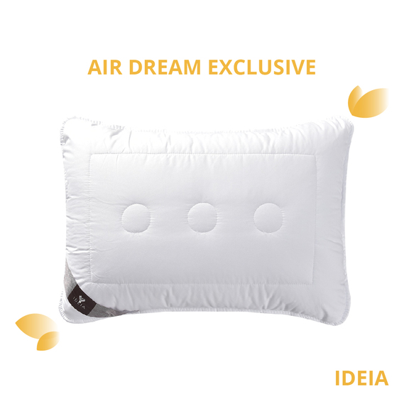 Подушка Air Dream Exclusive 50х70 см IDEIA два чохли з блискавкою, антиалергійна біла, фото 13 Подушка Air Dream Exclusive 50х70 см IDEIA два чохли з блискавкою, антиалергійна біла, фото 13