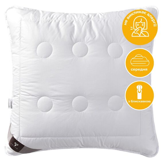 Pillow Air Dream Exclusive ТМ IDEIA 70*70 см біла, фото 7